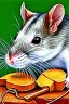 Placeholder: Color portrait of a rat that resembles Anthony Fauci