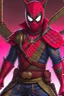 Placeholder: Spider-Man as a futuristic samurai