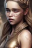 Placeholder: full portrait body, emilia clarke, maximum quality, maximum detailed, viking clothes, colored makeup, 8k, light effetc, fog, particles,