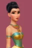 Placeholder: Portrait lady, full body shot, full-color long shot kinetic AncientEgypt