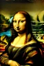 Placeholder: Duck painting mona lisa