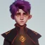 Placeholder: Portrait of a sweet warlock kid by Nick Harris