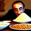 Placeholder: Zemmour jellaba eating couscous