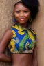 Placeholder: Portrait African lady, full body shot, full-color long shot Erokawa skin-tight