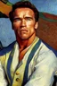 Placeholder: Arnold Schwarzenegger by Van Gogh