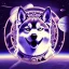 Placeholder: sacred geometry, shiba inu in space