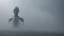 Placeholder: photoreal alien with grey skin as powerful tree with lightning eyes in heavy grey blue mist in a dusty attic at night by lee jeffries, 8k, high detail, smooth render, unreal engine 5, cinema 4d, HDR, dust effect, vivid colors