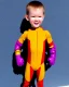 Placeholder: humanoid superhero kiddo, pixar style