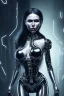 Placeholder: cyberpunk, black latex body, women, body portrai, big boobs, highlight eyes perfect, skin, tron, cyborg, perfekt sexy, real, dream, hr giger