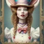 Placeholder: "Mad Hatter" leading figure of Alice in the wonderland, detailed eyes, elegant,sarcastic smile, by Disney,Chie Yoshii,Brian Kesinger,Gediminas Pranckevičius,Kilian Eng,reg Rutkowski,