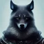 Placeholder: award winning portrait of a male anthropomorphic black wolf long vblack cory loftis, fenghua zhong, ryohei hase, and ruan jia. unreal engine 5, artistic lighting, highly detailed, photorealistic, fantasy