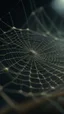 Placeholder: A hyperrealistic macro shot hand out of a spider web, intricate details, soft natural light, screen captured from 4K Blu-ray