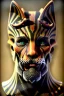 Placeholder: portrait photography of an ethereal beautiful animal god, Fire theme art, Dark moody night atmosphere, Portrait of a man by Michelangelo, 8K, close-up face, anatomically perfect face, ignore NSFW,cat,magic,city, steampunk, brutal native american chief ,apocalypse, set , dark sorrow,