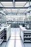 Placeholder: A chemical laboratory full of chemical laboratory tools in a large area