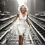 Placeholder: Marilyn Monroe stands on a subway grate in New York City wearing a little white dress and fights an upward breeze