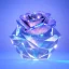 Placeholder: transparent crystal rose, crystallized,Holographic Simulation, cinema lighting, cinema 4d, octane render, 3d render, incrate detailed,fantasy art, photo realistic, shinening light,moonstone crystal bird, iresendent, shine, epic