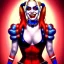 Placeholder: ultra detailed fullbody portrait of beautiful Harley Quinn , extremely detailed digital painting, extremely detailed face,crystal clear eyes, in the style of robert e howard and pablo oliveira and Ken Kelley and Keith Parkinson ,mystical colors,perfectly centered image, perfect composition, rim light, beautiful lighting,8k, stunning scene, raytracing