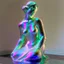 Placeholder: iridescent statue