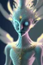 Placeholder: anthropomorphic malign spirit,award-winning cgi, blender, rendered,coloured, sparkling, pale colouring