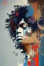 Placeholder: Michael Jackson , abstract style
