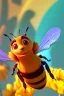 Placeholder: Bee pfp in style of a good animation movie