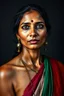 Placeholder: A woman india full body , looking at the viewer, studio photograph, very aesthetic, highly detailed, brilliant composition, hyper realistic, photorealistic, subsurface scattering matt painting