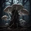 Placeholder: dark evil mycelium