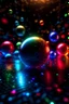 Placeholder: Orbes de colores flotando en un espacio cuantico