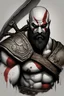 Placeholder: Generate a detailed and dynamic digital illustration of Kratos, the iconic character from the God of War video game series. Ensure that Kratos is portrayed in a powerful and imposing stance, wielding his signature weapon, the Leviathan Axe, with dramatic lighting that emphasizes his strength and determination. Pay attention to capturing the intricate details of his armor, facial expression, and any surrounding elements that enhance the epic and mythical atmosphere of the scene