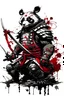 Placeholder: Panda Turtle Samurai Trash polka