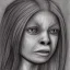 Placeholder: Female Goblin drawings by DaVinci very detailed and realistic, full body portrait