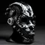 Placeholder: Cyberpunk mask blanclava black