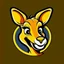 Placeholder: Kangaroo Mascot Logo