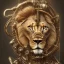 Placeholder: a lion made of steam punk elements, high detail, live, photo, kybernetic