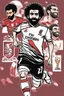 Placeholder: mo salah ,cartoon 2d