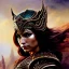 Placeholder: Drawing of beautiful face,'Busty Skyrim female warrior',skyrim dragon priest mask,intense stare, ancient metal armor, balanciaga fashion clothe painting by gaston bussiere, greg rutkowski, yoji shinkawa, yoshitaka amano, tsutomu nihei, donato giancola, tim hildebrandt, Oil on canvas, cinematic composition, extreme detail,fit full head inside picture,16k