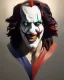 Placeholder: "matt mercer as a clown full-scale head and shoulders portrait, 8k resolution concept art portrait by Greg Rutkowski, Artgerm, WLOP, Alphonse Mucha dynamic lighting hyperdetailed intricately detailed Splash art trending on Artstation triadic colors Unreal Engine 5 volumetric lighting Splash art fantasy"