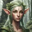 Placeholder: dnd, portrait of forest elf