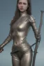 Placeholder: highly detailed, beautiful, young woman, sword