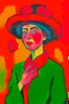 Placeholder: Scarlet Woman with a burr on her side; propaganda; Dada; Fauvism