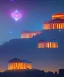 Placeholder: Acropolis of Athens , 8k resolution holographic astral cosmic illustration mixed media by Pablo Amaringo . midjourney style, 8k, photorealistic, cinematic lighting, dramatic, atmosphereric,