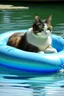 Placeholder: cat float