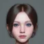 Placeholder: potrait girl look beautiful, eyes like ocean blue, short hair, smile, 8k, rtx, eyebrows like serious, facing left, real, cute, shy expression, hyper realistis, hyper details, color schema aesthetic,