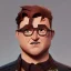 Placeholder: wayne knight, ed sheeran, dark blonde hair, shaved, lego, steampunk