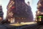 Placeholder: Train over corner building+Hanoi train+corner building +A greengrocer in colorful genoa street+Italian medieval town +Italian city sea+alphonse mucha, greg rutkowski,matte painting, cryengine, hyper detailed, felix kelly, fantasy art, seb mckinnon