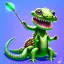 Placeholder: happy cute baby crocodile