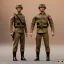 Placeholder: G.I. Joe toy doll army soldier Donald Trump, guns ,boots, helmet