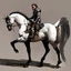 Placeholder: Knight riding a horse
