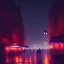 Placeholder: theme art, night, neon lights,Stockholm streets realistic high detail, bar, digital painting, concept art, matte, artgerma and greg rutkowski