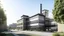 Placeholder: renovated factory and industrial district
